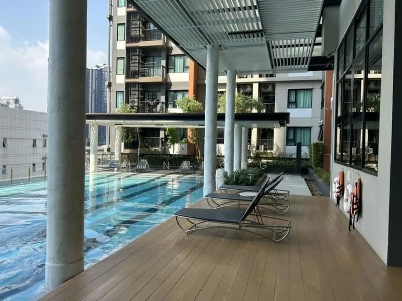 Life Asoke, Bangkok, Asoke-Dindang Road, Bang Kapi, Huai Khwang, Bangkok, 1 Bedroom, 36 sqm, Condo For Rent, by Manapong Phromphitak, 500246658 - DDproperty.com