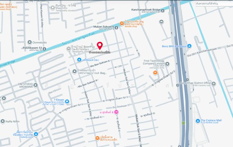 ม.สุขสันต์ 6, Bangkok, Lak Song, Bang Khae, Bangkok, , 128 sqm, Land For Sale, by WISIT SRIPRASERT, 500246848 - DDproperty.com