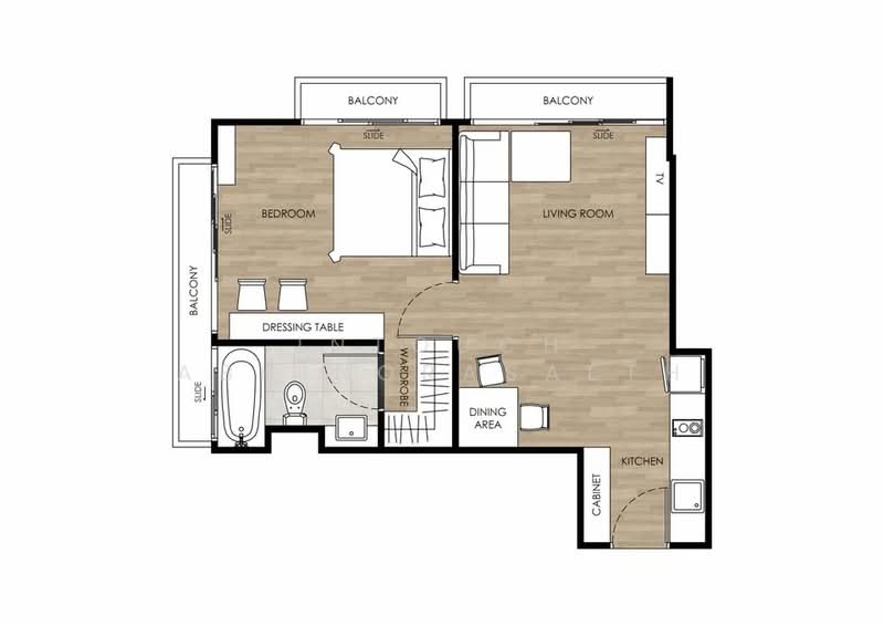 Noble Remix, Bangkok, 772 Soi Sukhumvit 36, Sukhumvit Road, Khong Tan, Khlong Toei, Bangkok, 1 Bedroom, 55 sqm, Condo For Sale, by Intouch Abhinorasaeth, 500246866 - DDproperty.com