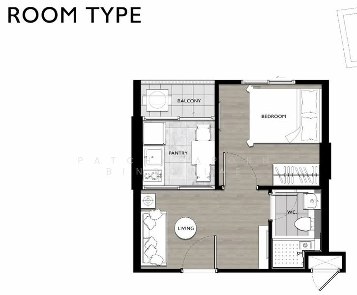 The Tree Condo Ladprao, Bangkok, Lat Phrao Wang Hin 12 Alley, Lat Phrao, Lat Phrao, Bangkok, 1 Bedroom, 27 sqm, Condo For Sale, by Patcharaporn Binsorlae, 500247168 - DDproperty.com