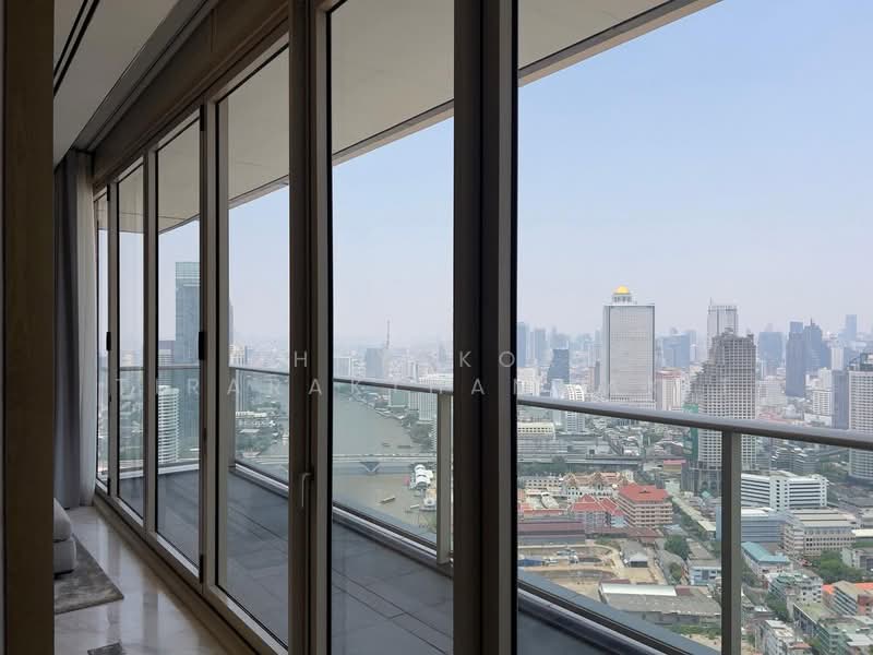 Four Seasons Private Residences, Bangkok, 300 Charoen Krung Road, Yan Nawa, Sathon, Bangkok, 1 Bedroom, 116 sqm, Condo For Rent, by Chayakorn Tirarakthammakit, 500247169 - DDproperty.com