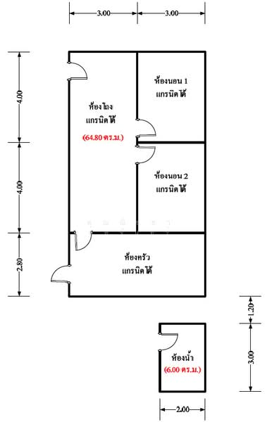 เพชรบุรี, Phetchaburi, Cha-am, Cha-Am, Phetchaburi, 2 Bedrooms, 71 sqm, Single Detached House For Sale, by คุณณิชชา สุดจันทร์, 500247218 - DDproperty.com