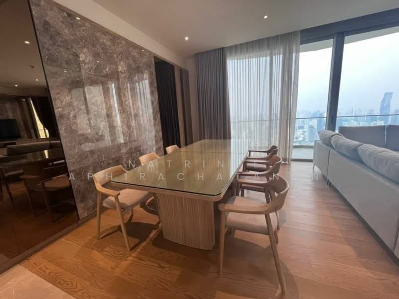 Magnolias Waterfront Residences, Bangkok, 259 Charoen Nakhon Road, Khlong Ton Sai, Khlong San, Bangkok, 3 Bedrooms, 173 sqm, Condo For Rent, by Natrinee Aphirachatanon, 500247233 - DDproperty.com