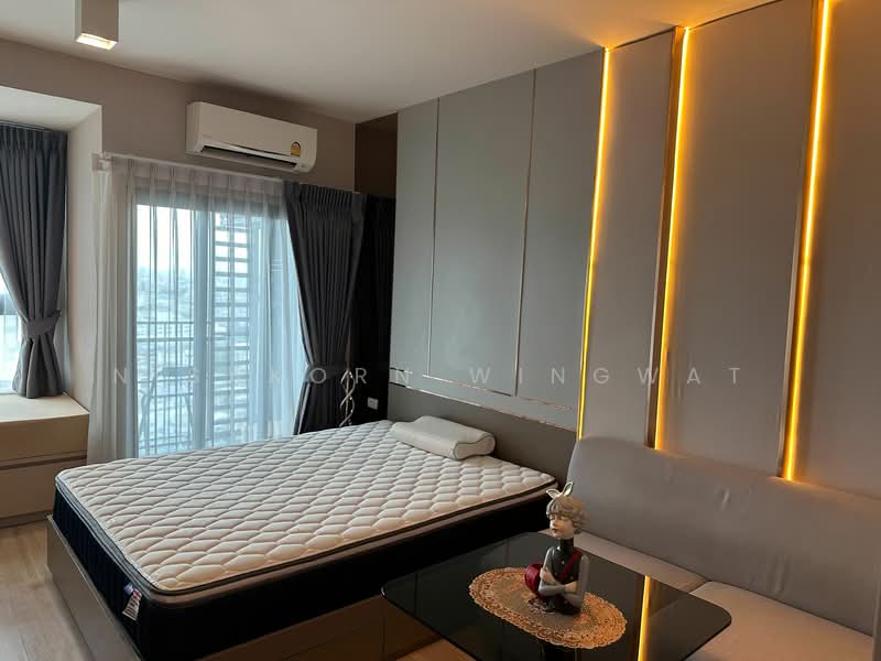 IDEO Sathorn-Wongwian Yai, Bangkok, 219 Soi Krung Thonburi 1, Khlong Ton Sai, Khlong San, Bangkok, 1 Bedroom, 28 sqm, Condo For Rent, by Nisakorn Wingwat, 500247410 - DDproperty.com