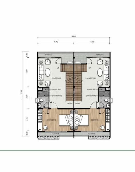 3-BR Townhouse, Bangkok, Talat Bang Khen, Lak Si, Bangkok, 3 Bedrooms, 174 sqm, Townhouse For Sale, by Pornpan Chantharakasemchai, 500247487 - DDproperty.com