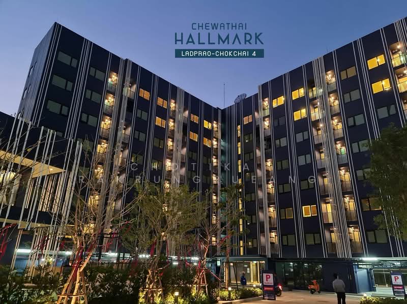 Chewathai Hallmark Ladprao-Chokchai 4, Bangkok, 959 Sangkhom Songkhor Road, Saphan Song, Wang Thonglang, Bangkok, 1 Bedroom, 40 sqm, Condo For Rent, by Chotika   Rakrungrueang, 500247895 - DDproperty.com