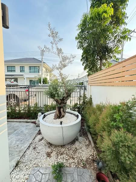 ให้เช่าบ้านแฝด ม.มณีรินทร์มิดทาวน์ บางพระ ศรีราชา, Chon Buri (Pattaya), Bang Phra, Si Racha, Chon Buri (Pattaya), 3 Bedrooms, 150 sqm, Semi-Detached House (Twin House) For Rent, by Dusit Saengfa, 500248608 - DDproperty.com