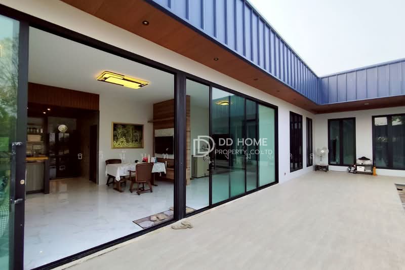 บ้านพูลวิลล่าชั้นเดียวสไตล์โมเดิร์น ซอยวัดลาดปลาดุก, นนทบุรี, หนองเพรางาย, ไทรน้อย, นนทบุรี, 500 ตร.ม., วิลล่า ขาย, โดย ธวินันท์ มิ่งมงคล, 500248634 - DDproperty.com