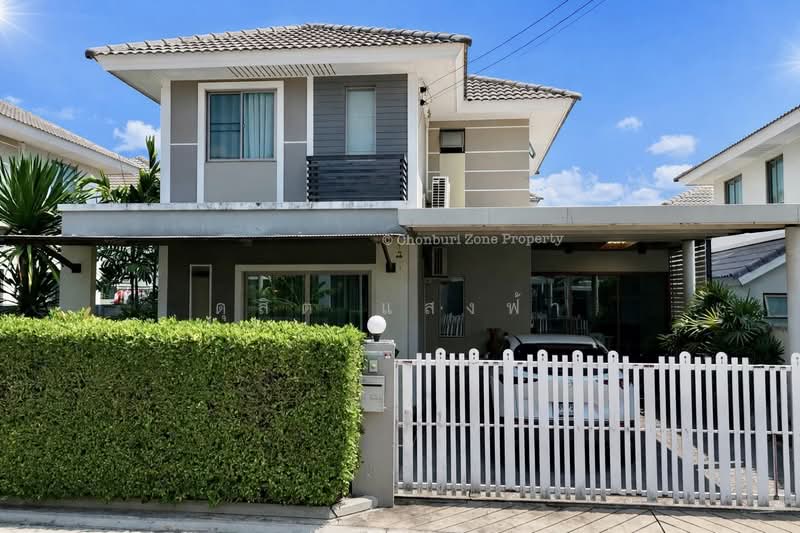 ขายบ้าน ม.ไลฟ์อินเดอะการ์เด้นท์ สวนเสือ ศรีราชา, Chon Buri (Pattaya), Surasak, Si Racha, Chon Buri (Pattaya), 3 Bedrooms, 150 sqm, Semi-Detached House (Twin House) For Sale, by Dusit Saengfa, 500248683 - DDproperty.com