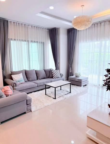 ขายบ้านเดี่ยวสวย หลังริม ม.มณีรินทร์พาร์ค บางพระ ศรีราชา, Chon Buri (Pattaya), Bang Phra, Si Racha, Chon Buri (Pattaya), 3 Bedrooms, 180 sqm, Single Detached House For Sale, by Dusit Saengfa, 500248750 - DDproperty.com