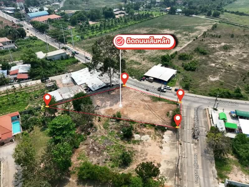 ให้เช่าที่ดิน ทำเลดีติดถนนหลัก หนองไม้แก่น บางละมุง พัทยา, Chon Buri (Pattaya), Nong Pru, Bang Lamung (Pattaya), Chon Buri (Pattaya), , 1,472 sqm, Land For Rent, by Dusit Saengfa, 500248759 - DDproperty.com