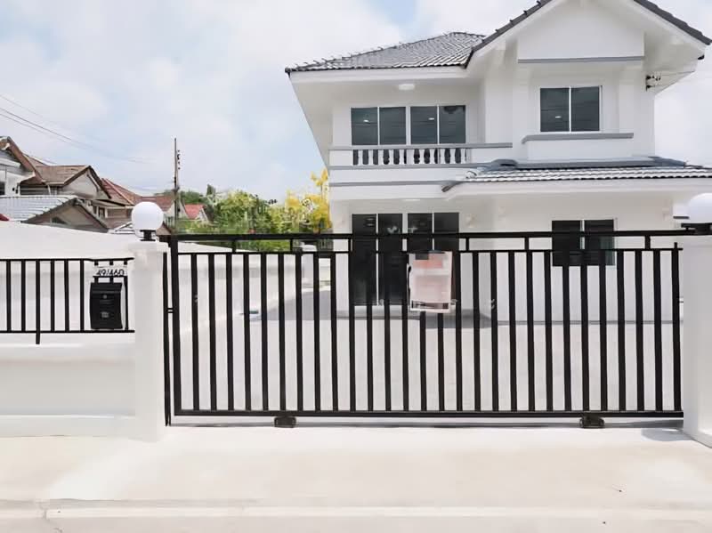 For Sale - เขายราคาพิเศษ บ้านเดี่ยว 2 ชั้น โครงการเบญจทรัพย์นคร ขนาด 126.1 ตร.ว ขนาด 6 นอน 2 น้ำ บ้านหลังใหญ่ เ, Samut Sakhon