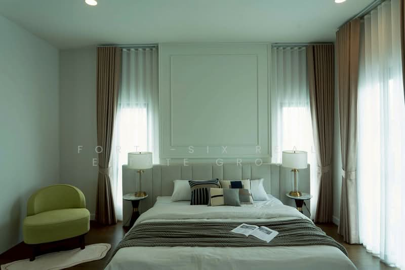 Setthasiri Ratchapruek-Phran Nok, Bangkok, 92/7 Pak Nam North Road, Bang Prom, Taling Chan, Bangkok, 4 Bedrooms, 345 sqm, Single Detached House For Rent, by Forty-Six Real Estate Group, 500248837 - DDproperty.com