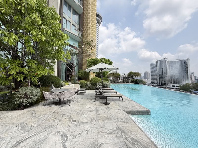 The Residences At Mandarin Oriental, Bangkok, 117 Charoen Nakorn Road, Khlong Ton Sai, Khlong San, Bangkok, 2 Bedrooms, 164 sqm, Condo For Rent, by Paula ., 500249024 - DDproperty.com