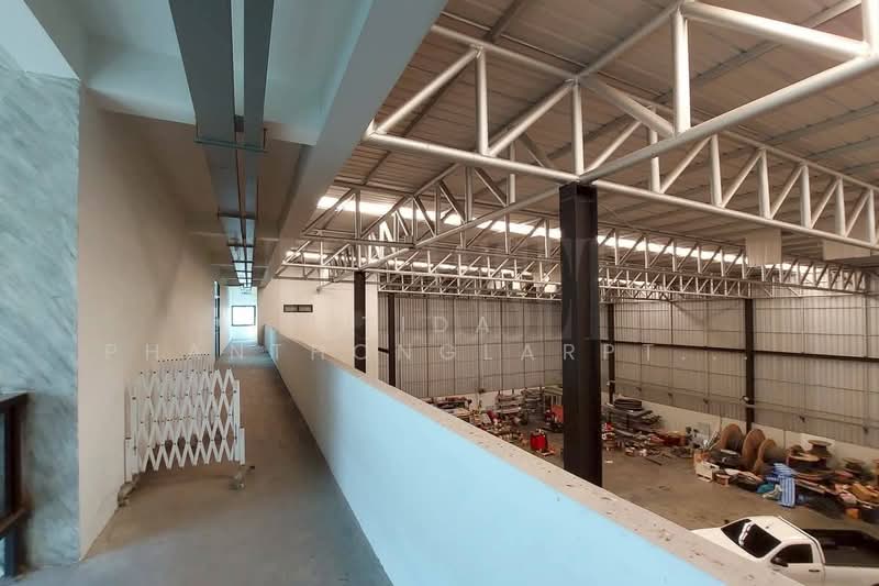 For Sale - Warehouse sale with office of 3-storey Bangpoo Praeksa building There is a staff residence, Samut Prakan