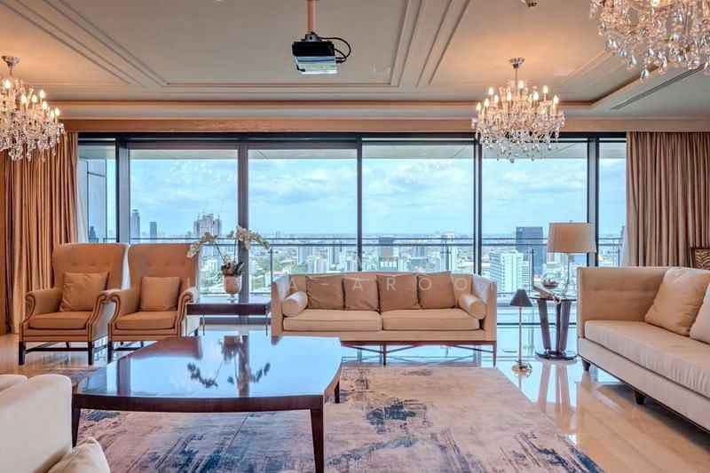 The St. Regis Bangkok (Residences), Bangkok, Rajdamri, Lumphini, Pathum Wan, Bangkok, 3 Bedrooms, 458 sqm, Condo For Rent, by Teerapat Utha-aroon, 500249945 - DDproperty.com
