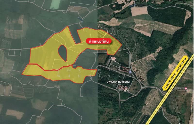 เอเชียนยู ตำบลห้วยใหญ่ อำเภอบางละมุง จังหวัดชลบุรี 20150, ชลบุรี, ห้วยใหญ่, บางละมุง, ชลบุรี, 581,168 ตร.ม., ที่ดิน ขาย, โดย คุณจาตุรนต์ พงษ์สุโรจน์, 500250027 - DDproperty.com