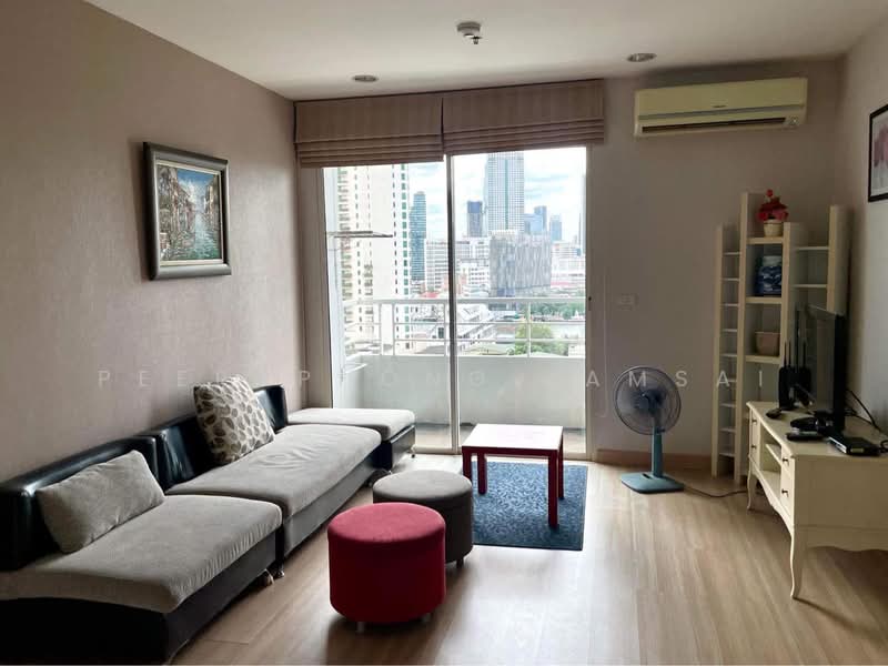 The Light House Sathorn–Chareonnakorn, Bangkok, Chareonnakorn Road, Khlong Ton Sai, Khlong San, Bangkok, 2 Bedrooms, 69 sqm, Condo For Rent, by Peeraphong Jamsai, 500250309 - DDproperty.com