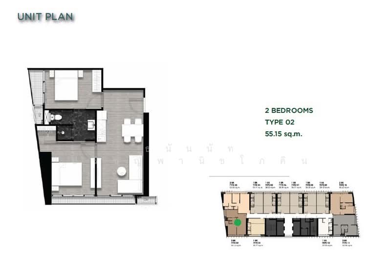 Park Origin Phrom Phong (Park 24), Bangkok, 68 Soi Sukhumvit 24, Khong Tan, Khlong Toei, Bangkok, 2 Bedrooms, 55 sqm, Condo For Sale, by ธนันนัท ปริชญ์พานิชโภคิน, 500250402 - DDproperty.com