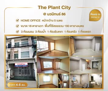 ขาย - โครงการ เดอะแพลนท์ ซิตี้ นวมินทร์86 เขตบึงกุ่ม จังหวัดกรุงเทพมหานคร, กรุงเทพ