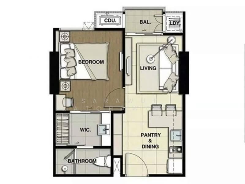 The Crest Sukhumvit 34 : เดอะ เครสท์ สุขุมวิท 34, กรุงเทพ, 778 สุขุมวิท, คลองตัน, คลองเตย, กรุงเทพ, 35 ตร.ม., คอนโด ขาย, โดย Sarawut Ratchawong, 500250724 - DDproperty.com