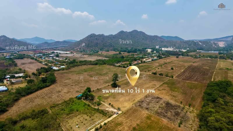 For Sale - 10 Rai Mountain-View Land in Thap Kwang, Saraburi | Under 10 MB | 2 km to Mittraphap Rd, Saraburi