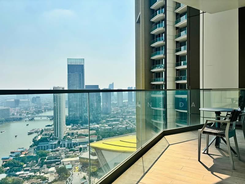 The Residences At Mandarin Oriental, Bangkok, 117 Charoen Nakorn Road, Khlong Ton Sai, Khlong San, Bangkok, 2 Bedrooms, 112 sqm, Condo For Rent, by Krittin Tansida, 500251206 - DDproperty.com