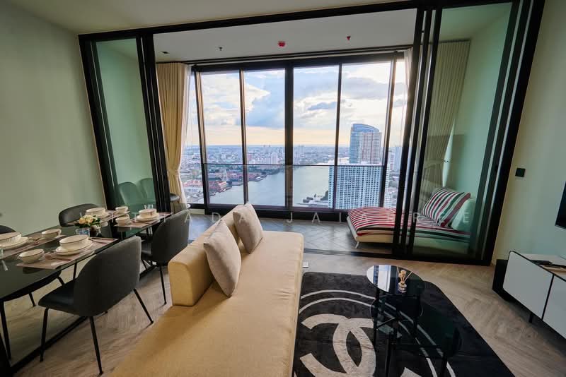 Chapter Charoennakhon–Riverside, Bangkok, Charoennakorn Road, Bang Lam Phu Lang, Khlong San, Bangkok, 2 Bedrooms, 79 sqm, Condo For Rent, by Withada Jaiarree, 500251590 - DDproperty.com