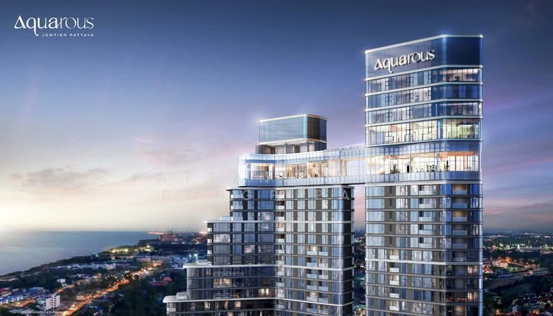 Aquarous Jomtien Pattaya, Chon Buri (Pattaya), 188 Pattaya City, Bang Lamung District, Chon Buri, Bang Lamung, Bang Lamung (Pattaya), Chon Buri (Pattaya), 1 Bedroom, 45 sqm, Condo For Sale, by Pattanapong Pongpipat, 500251878 - DDproperty.com