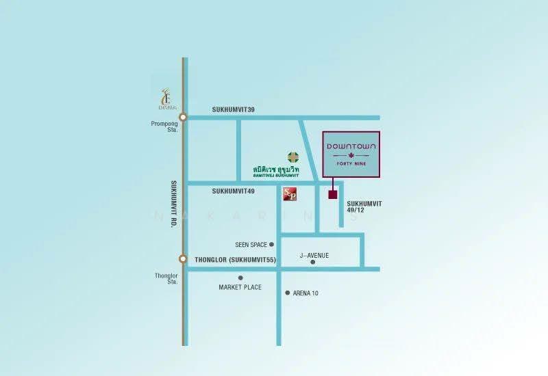 Downtown Forty Nine : ดาวน์ทาวน์ 49 สุขุมวิท, กรุงเทพ, ถนนสุขุมวิท 39, คลองตันเหนือ, วัฒนา, กรุงเทพ, 44 ตร.ม., คอนโด ให้เช่า, โดย Nakarin S., 500252282 - DDproperty.com