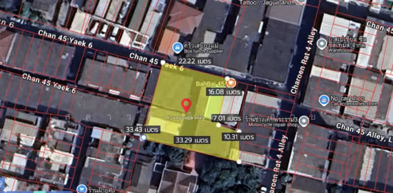 ขายอาคารพาณิชย์ 11 หลัง ทำเลทอง ถนนจันทน์ 45 แยก 6, Bangkok, Bang Rak, Bang Rak, Bangkok, , 120 sqm, Shophouse For Sale, by สุดาวดี อินต๊ะอ้าย, 500252302 - DDproperty.com