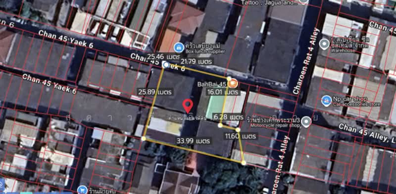 ขายอาคารพาณิชย์ 11 หลัง ทำเลทอง ถนนจันทน์ 45 แยก 6, Bangkok, Bang Rak, Bang Rak, Bangkok, , 120 sqm, Shophouse For Sale, by สุดาวดี อินต๊ะอ้าย, 500252302 - DDproperty.com