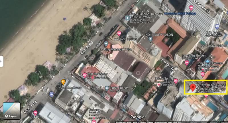 Pattaya Beach Condo, Chon Buri (Pattaya), Nong Pru, Bang Lamung (Pattaya), Chon Buri (Pattaya), 2 Bedrooms, 68 sqm, Condo For Sale, by Rajit Srithongkul, 500252491 - DDproperty.com