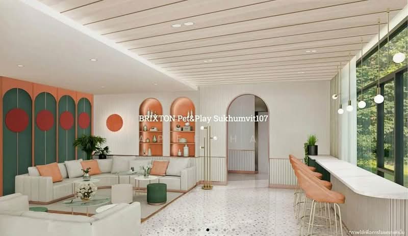 Brixton Pet & Play Sukhumvit 107, Samut Prakan, Sukhumvit 107, Samrong Nua, Muang Samut Prakarn, Samut Prakan, 1 Bedroom, 27 sqm, Condo For Rent, by Rapeephan, 500252759 - DDproperty.com