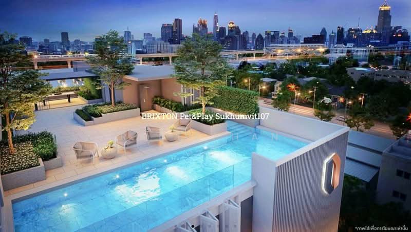 Brixton Pet & Play Sukhumvit 107, Samut Prakan, Sukhumvit 107, Samrong Nua, Muang Samut Prakarn, Samut Prakan, 1 Bedroom, 27 sqm, Condo For Rent, by Rapeephan, 500252759 - DDproperty.com