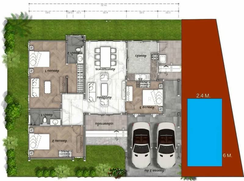 undefined, Chon Buri (Pattaya), Na Kloe, Bang Lamung (Pattaya), Chon Buri (Pattaya), 3 Bedrooms, 155 sqm, Single Detached House For Sale, by Thitiporn Pawikham, 500253267 - DDproperty.com