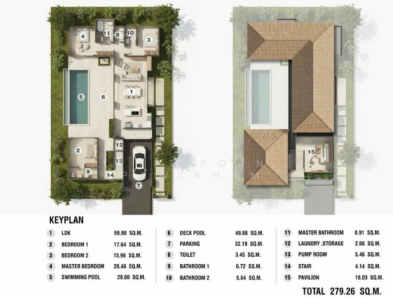 undefined, Surat Thani, Maret, Ko Samui, Surat Thani, 3 Bedrooms, 279 sqm, Villa For Sale, by Thitiporn Pawikham, 500253381 - DDproperty.com