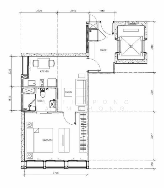 Noble Ploenchit, Bangkok, 1035 Ploenchit  Road, Lumphini, Pathum Wan, Bangkok, 1 Bedroom, 50 sqm, Condo For Rent, by Natthapong Laomahong, 500253482 - DDproperty.com