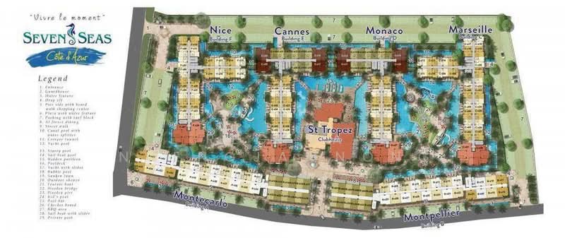 Seven Seas Cote d'Azur, Chon Buri (Pattaya), 46 7 Soi Na Jomtien 8, Nong Pru, Bang Lamung (Pattaya), Chon Buri (Pattaya), 1 Bedroom, 31 sqm, Condo For Sale, by Regina Nuengjamnong, 500253763 - DDproperty.com