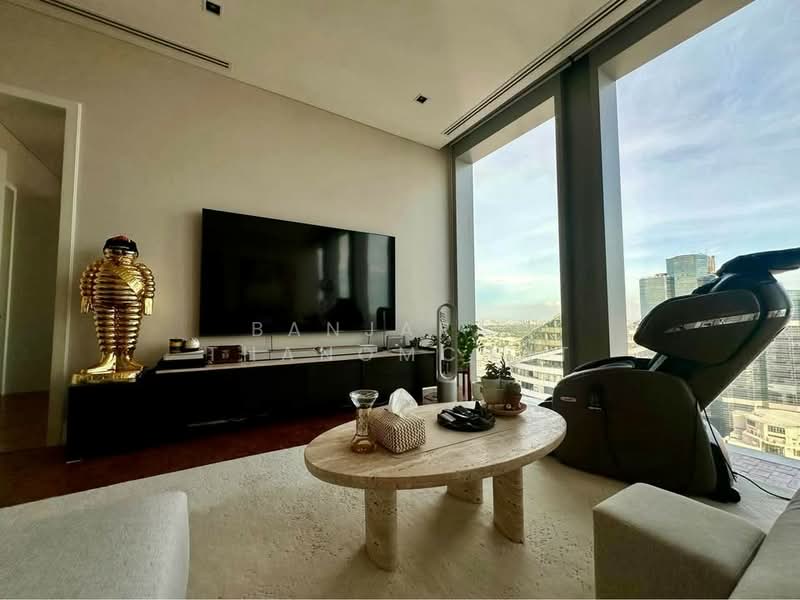 The Ritz-Carlton Residences, Bangkok, 114 Narathiwat Ratchanakarin Road, Silom, Bang Rak, Bangkok, 2 Bedrooms, 126 sqm, Condo For Rent, by Banjarat Thanomchat, 500253905 - DDproperty.com
