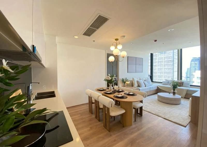Noble Form Thonglor, Bangkok, Sukhumvit 55, Khlong Tan Nua, Watthana, Bangkok, 2 Bedrooms, 63 sqm, Condo For Rent, by Ratsarin Sirinipaspong, 500253919 - DDproperty.com