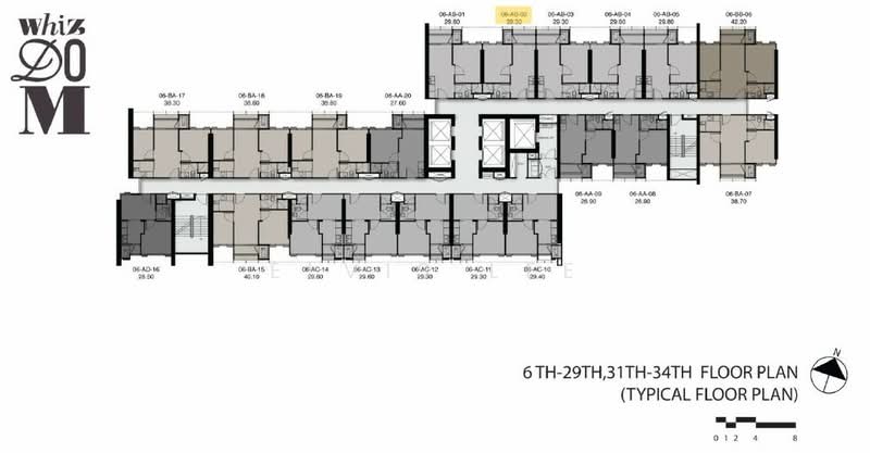 Whizdom Connect Sukhumvit, Bangkok, 1 Soi Piyibut 1, Sukhumvit Road, Bang Na, Bang Na, Bangkok, 1 Bedroom, 30 sqm, Condo For Sale, by Elvis Lee, 500254288 - DDproperty.com