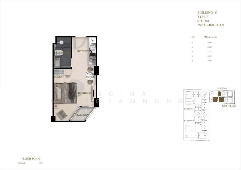 Siam Oriental Oasis, Chon Buri (Pattaya), Nong Pru, Bang Lamung (Pattaya), Chon Buri (Pattaya), Studio, 27 sqm, Condo For Sale, by Regina Nuengjamnong, 500254290 - DDproperty.com