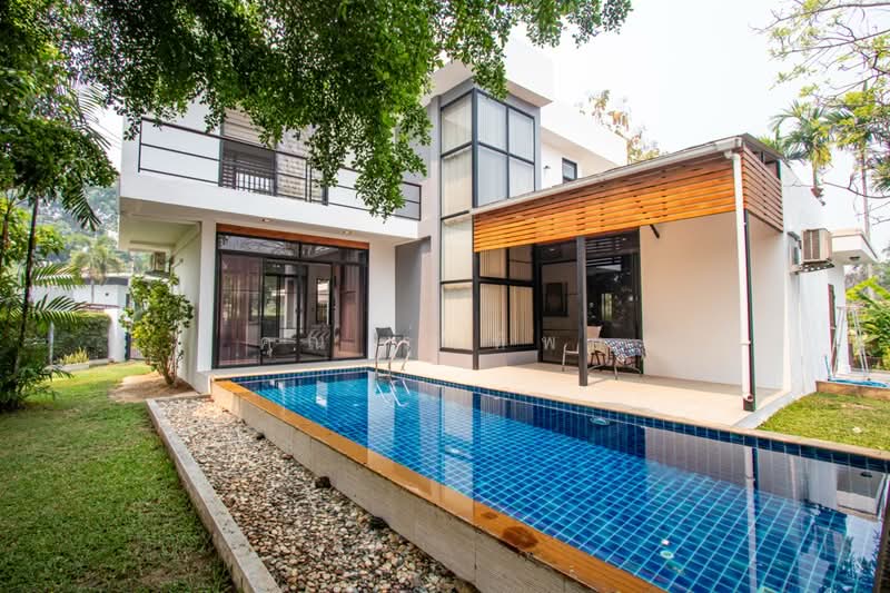 ขาย - ขายวิลล่าพร้อมสระว่ายน้ำส่วนตัว 3 ห้องนอนสไตล์ร่วมสมัย ในแม่ริม, เชียงใหม่