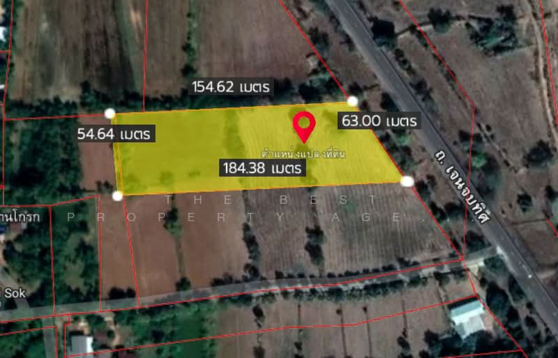 ที่ดินหนองสองห้อง ขอนแก่น, Khon Kaen, Dong Keng, Nong Song Hong, Khon Kaen, , 8,880 sqm, Land For Sale, by The Best Property Agent โชค, 500254808 - DDproperty.com