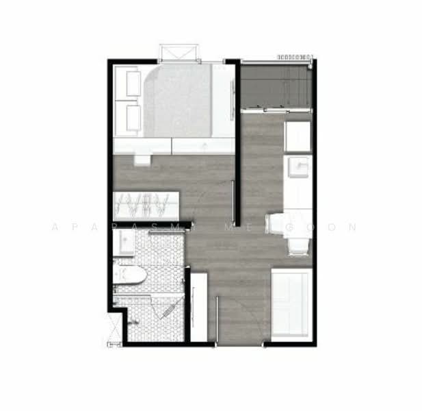 Altitude Unicorn Sathorn-Tha Phra : อัลติจูด ยูนิคอร์น สาทร-ท่าพระ, กรุงเทพ, ถนนราชพฤกษ์, ตลาดพลู, ธนบุรี, กรุงเทพ, 24 ตร.ม., คอนโด ให้เช่า, โดย Aparasmi Mengoon, 500255233 - DDproperty.com