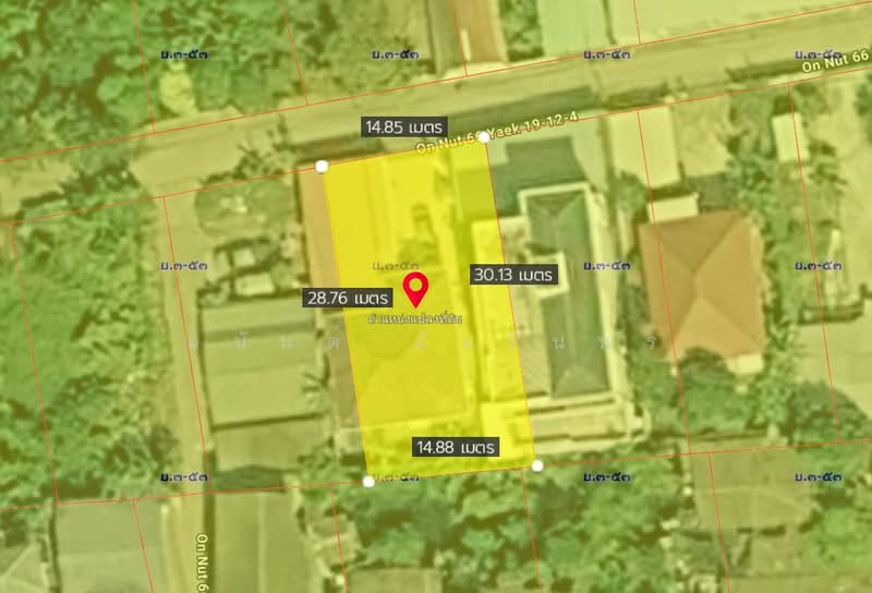 ขายบ้านชั้นเดียว 100 ตร.ว. ซ.อ่อนนุช 66 แยก 19-12-4 ใกล้ศูนย์กีฬาบึงหนองบอน, กรุงเทพ, ประเวศ, ประเวศ, กรุงเทพ, 128 ตร.ม., บ้านเดี่ยว ขาย, โดย อนันต์ อัมรินทร์, 500255344 - DDproperty.com