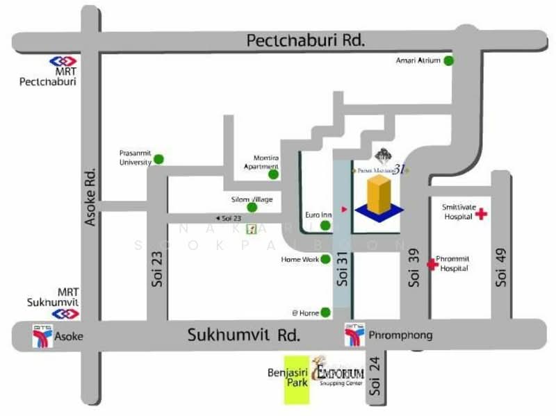 Prime Mansion Sukhumvit 31 : ไพรม แมนชั่น สุขุมวิท 31, กรุงเทพ, 222 ซอยสุขุมวิท 31 ถนนสุขุมวิท, คลองตันเหนือ, วัฒนา, กรุงเทพ, 110 ตร.ม., คอนโด ให้เช่า, โดย Nakarin  Sookpaiboon, 500255805 - DDproperty.com