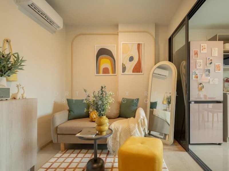 Dcondo Calm Ramkhamhaeng 40, Bangkok, Hua Mak, Bang Kapi, Bangkok, 1 Bedroom, 25 sqm, Condo For Sale, by Forty-Six Real Estate Group, 500256409 - DDproperty.com