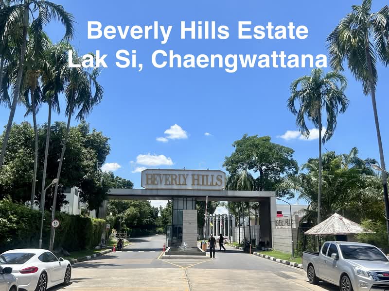 Beverly Hills Chaengwattana, Bangkok, 112 Chaeng Watthana Rd, Thung Song Hong, Lak Si, Bangkok, 4 Bedrooms, 350 sqm, Single Detached House For Sale, by Errol Cooke, 500256675 - DDproperty.com